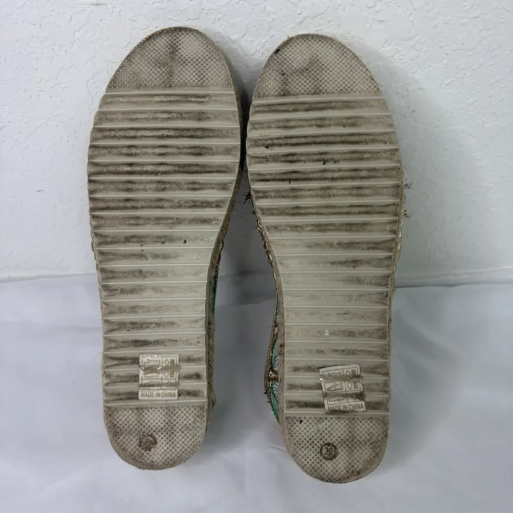 Patrizia By Spring Step Espadrille Shoes Size 39/8.5 Maylis-WM, summer, boho